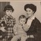 Erika Kosnar mit Tochter Eva und Sohn Peter, 1961